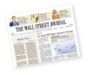 Wall Street Journal Print Subscription